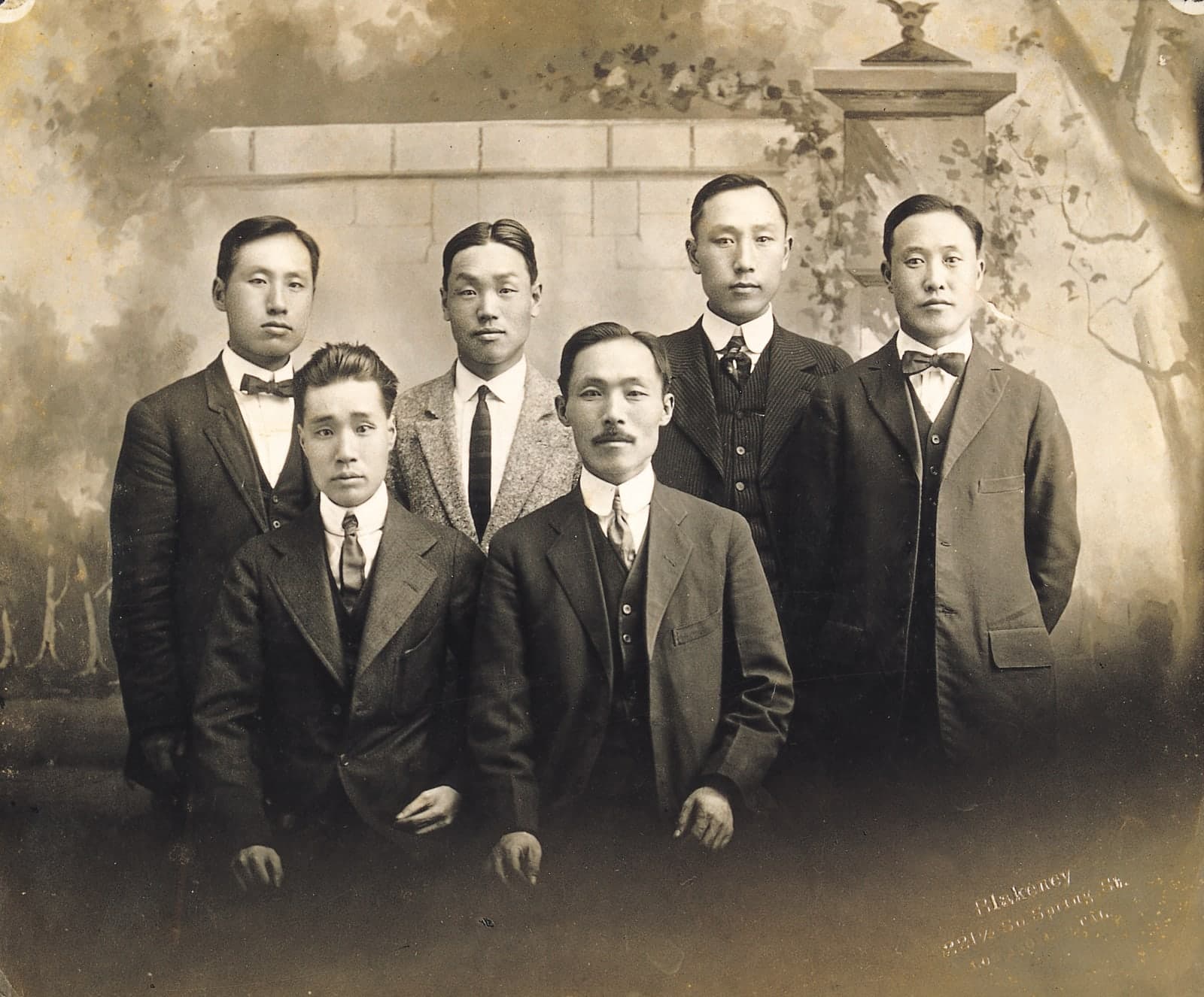 로스앤젤레스에서 찍은 단체사진